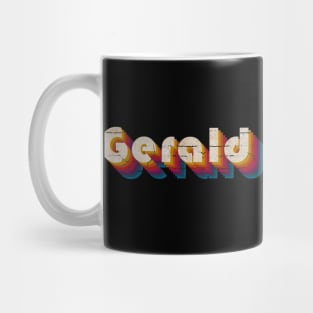 retro vintage Gerald Albright Mug